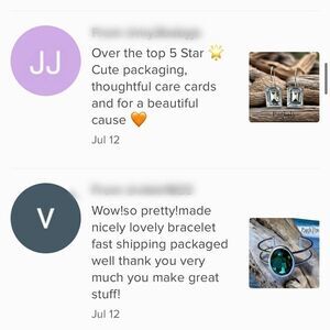 Happy buyers! Thank you for coming back and buying again.